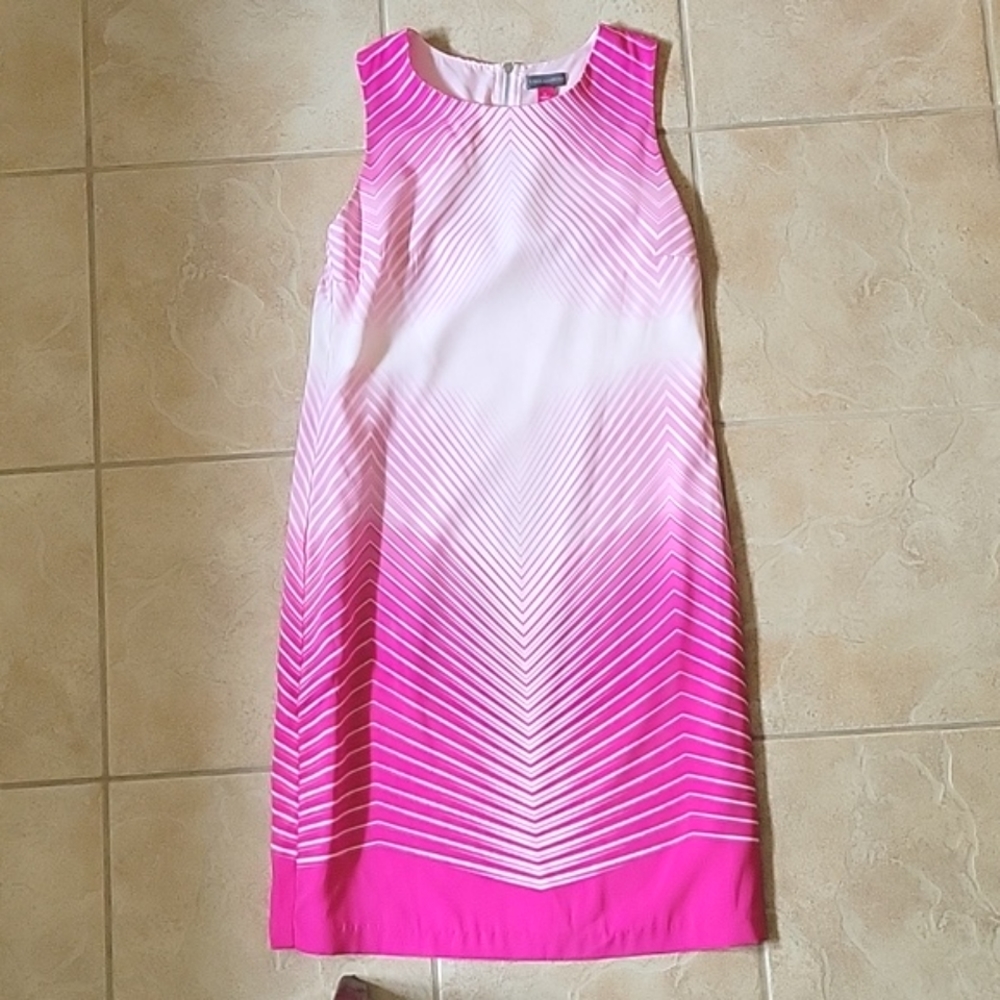 Vince Camuto pink sleeveless dress size 2